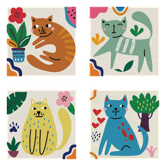 Diamond Dotz Mini Dotz I Love Cats Diamond Painting