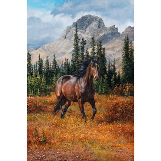 Diamond Art Club Rocky Mountain Freedom Diamond Painting