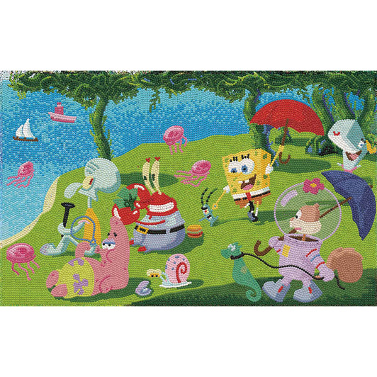 Diamond Dotz Spongebob, A Sunday Afternoon Diamond Painting