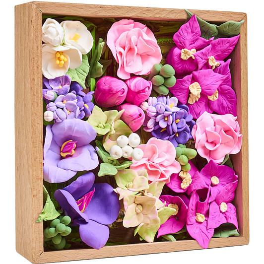 OKTO Inspiration Flowers Clay Paint Set