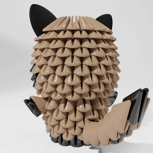 TRICOFUN  Racoon Building Kit Model