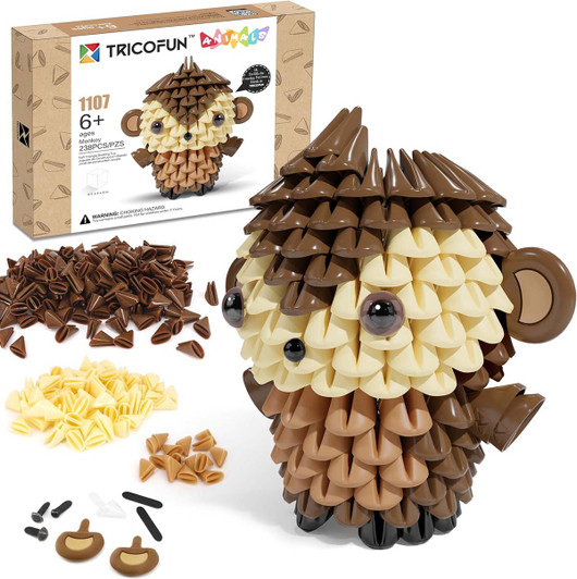 TRICOFUN  Monkey Building Kit Model