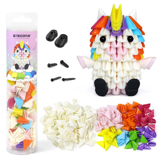 TRICOFUN  Mini Unicorn Building Kit Model