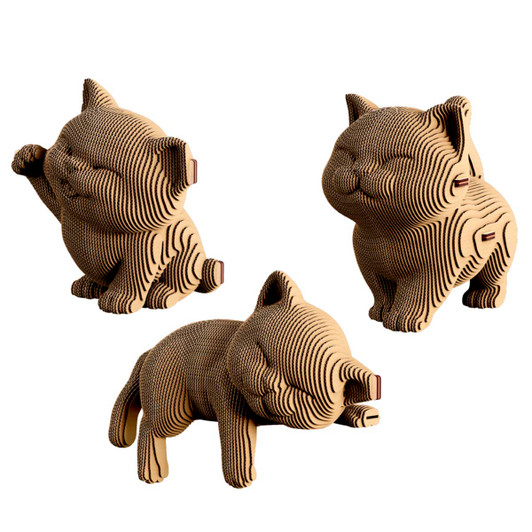Cartonic Kittens Trio Model
