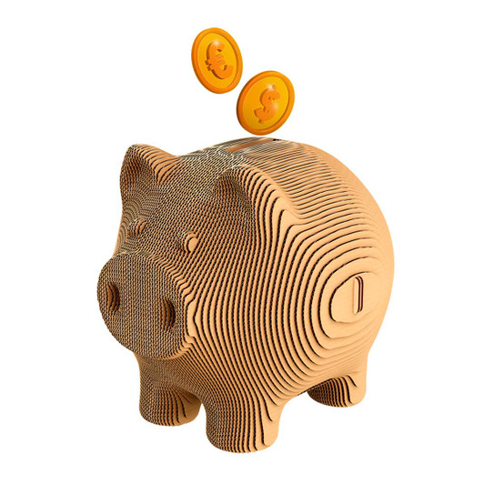 Cartonic Piggy Money Bank Model