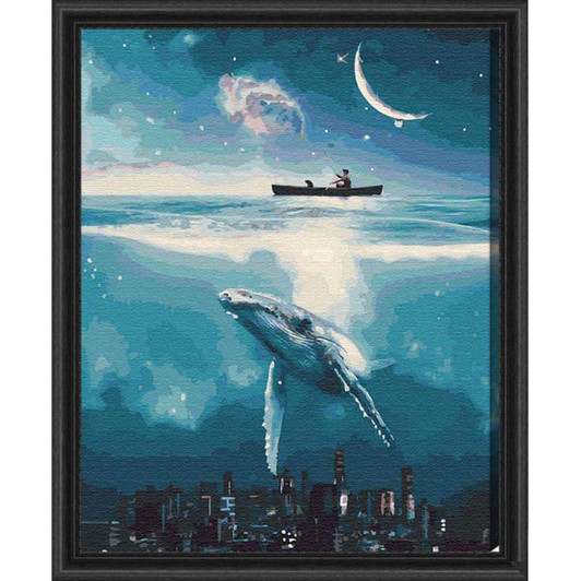 Adbrain Out of Sight Kit & Frame Paint by Number Kit