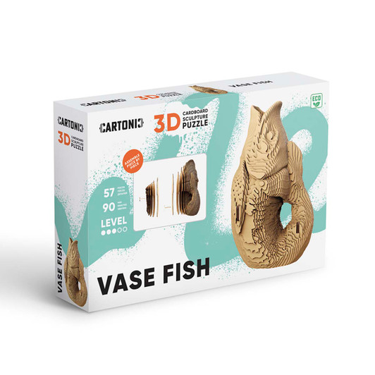 Cartonic Fish Vase Model
