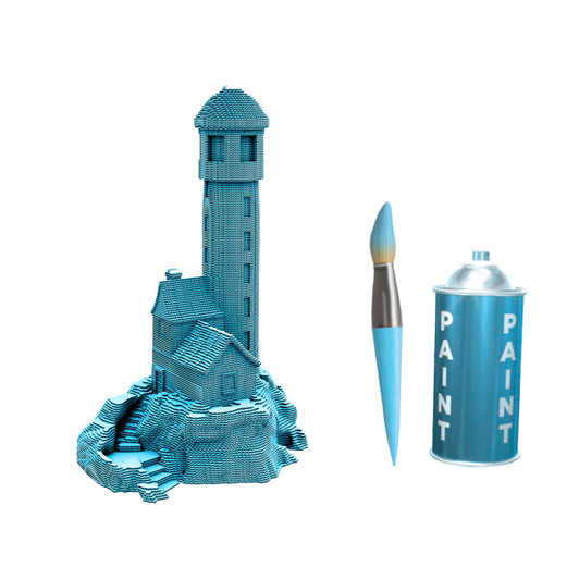 Cartonic Lighthouse Model
