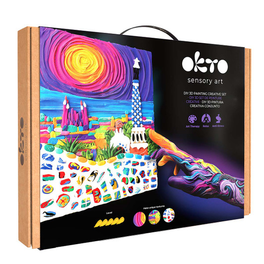 OKTO Park Guell Barcelona Clay Paint Set