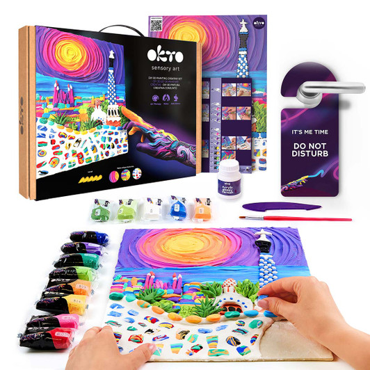 OKTO Park Guell Barcelona Clay Paint Set