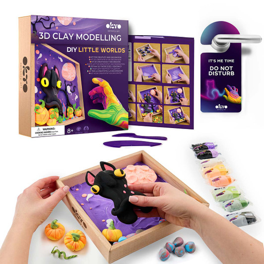 OKTO Ghost Cat Clay Paint Set