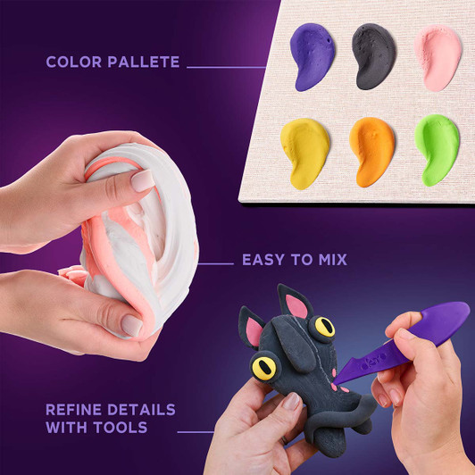 OKTO Ghost Cat Clay Paint Set