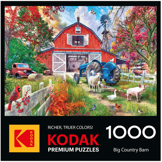 Rose Art Big Country Barn Jigsaw Puzzle