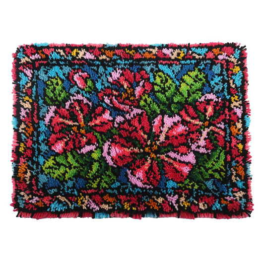 Craft Buddy Stained Glass Window Latch Hook Kit