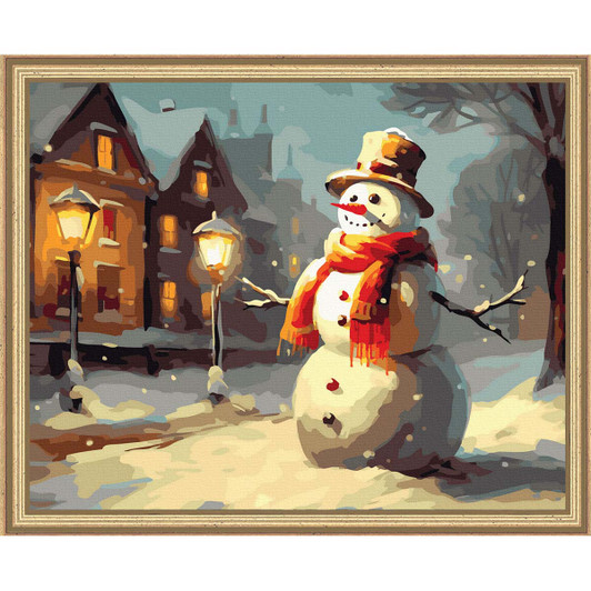 Adbrain Welcoming Winter Kit & Frame Paint by Number Kit