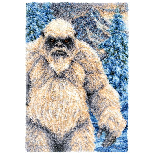 Herrschners Mountain Yeti Latch Hook Kit