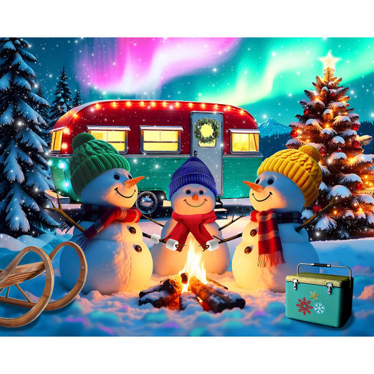Springbok Christmas Camper Jigsaw Puzzle