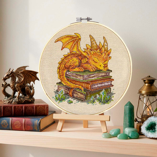 Abris Art Keeper of Wisdom Counted Cross-Stitch Kit