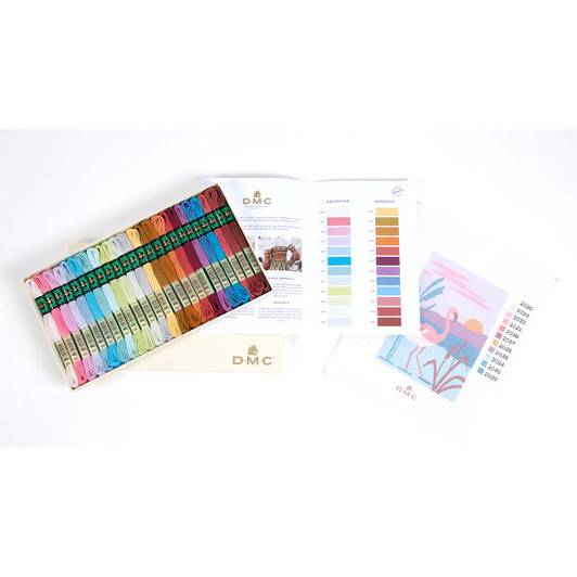 DMC Matte Cotton 24 New Color Box Floss