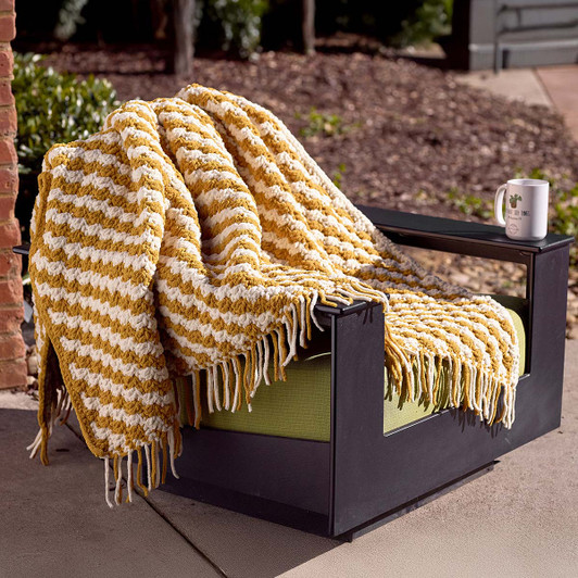 Premier Sunshine Mosaic Blanket Crochet Kit