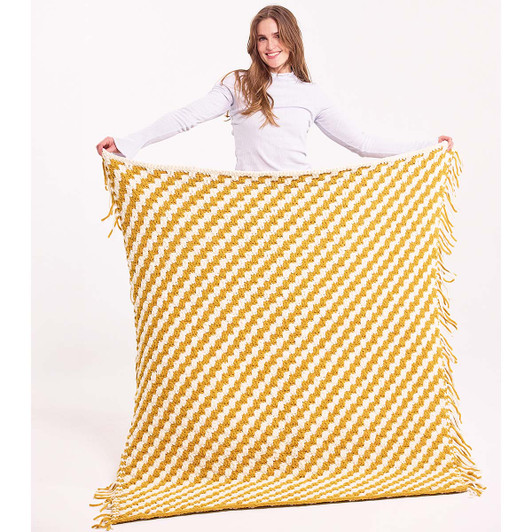 Premier Sunshine Mosaic Blanket Crochet Kit