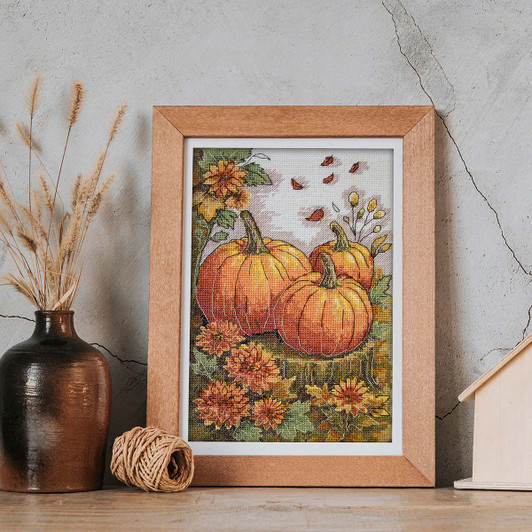 Abris Art Autumn Garden Palette Counted Cross-Stitch Kit
