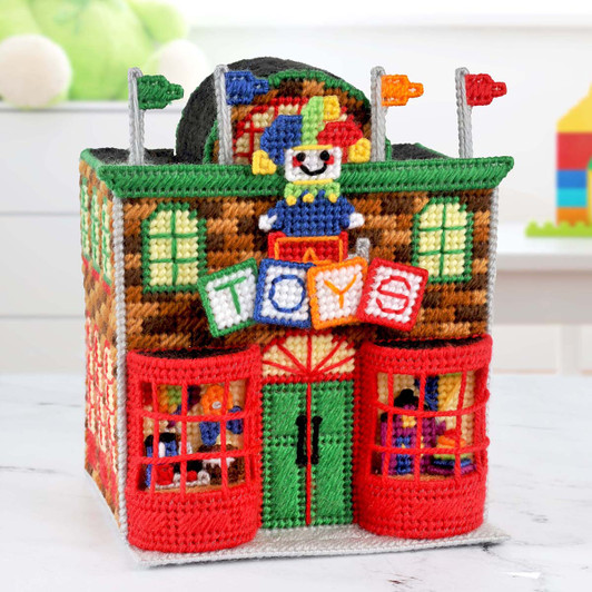 Herrschners Toy Shop Plastic Canvas Kit