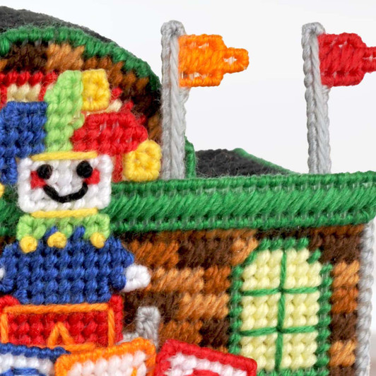 Herrschners Toy Shop Plastic Canvas Kit