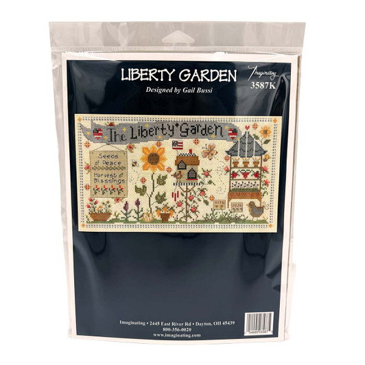 Imaginating Inc. Liberty Garden Counted Cross-Stitch Kit