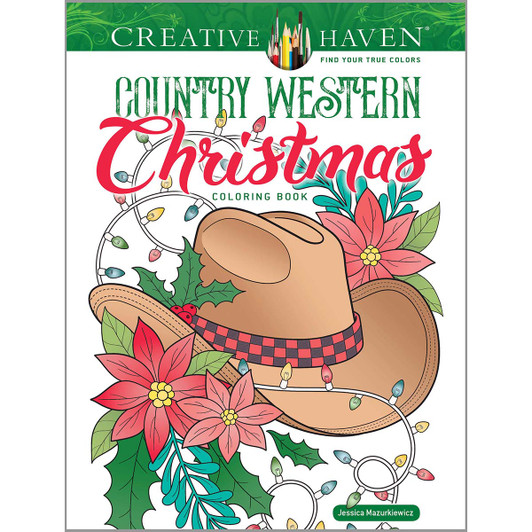 Dover Country Western Christmas Coloring Book