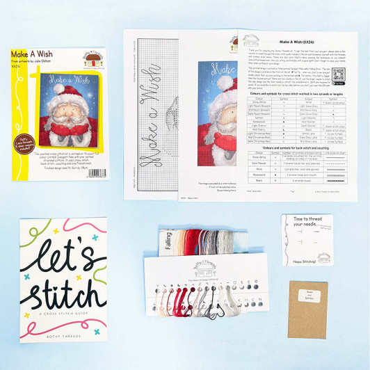 Bothy Threads Make a Wish Kit Counted Cross-Stitch