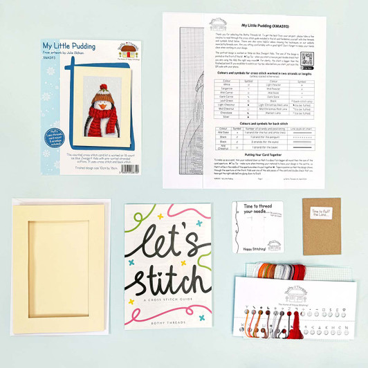 Bothy Threads My Little Pudding Kit Counted Cross-Stitch