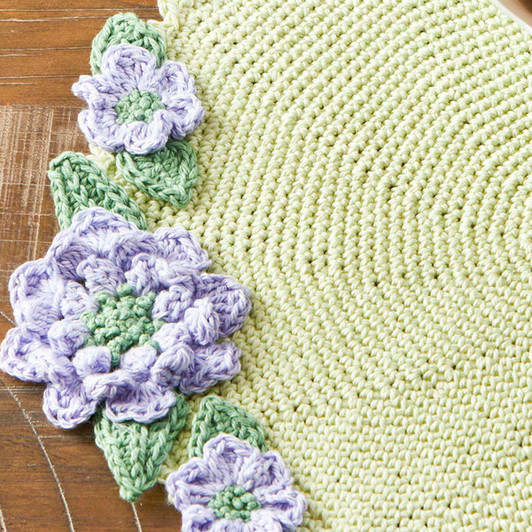 Willow Yarns Daisy Daydream Place Mat & Coaster Free Download