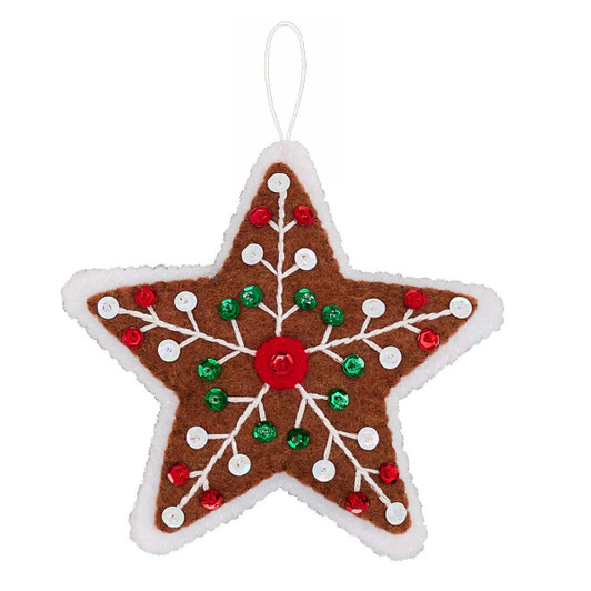 Bucilla Christmas Treat Classic Felt & Sequin Kit