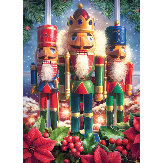 Diamond Art Club Three Nutcrackers Diamond Painting