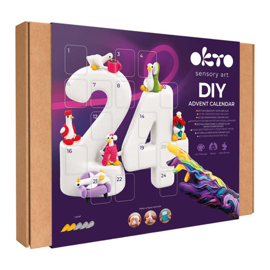 OKTO Airclay Advent Calendar Craft Kit