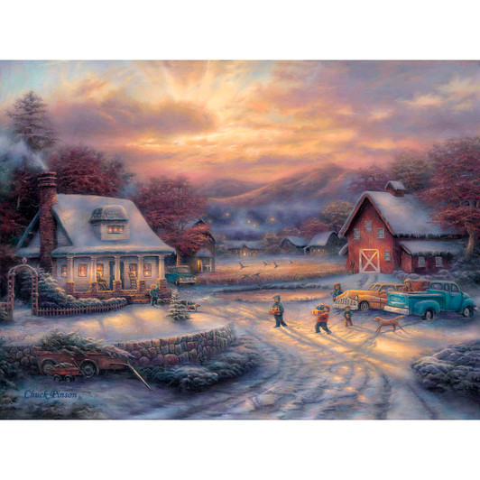Diamond Art Club Country Holidays Diamond Painting
