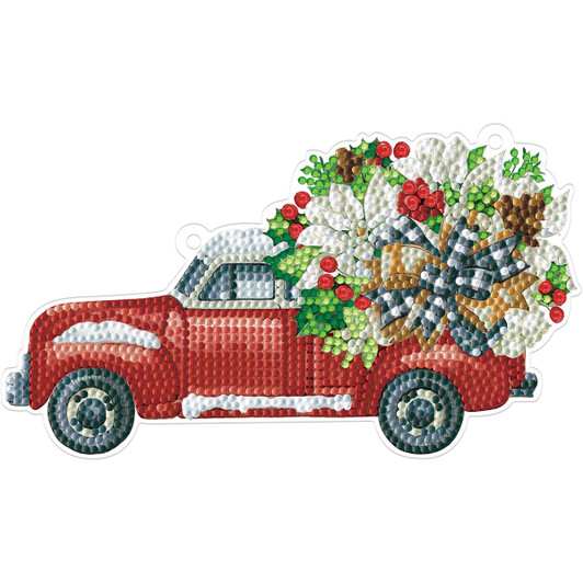 Diamond Dotz Christmas Truck Diamond Painting