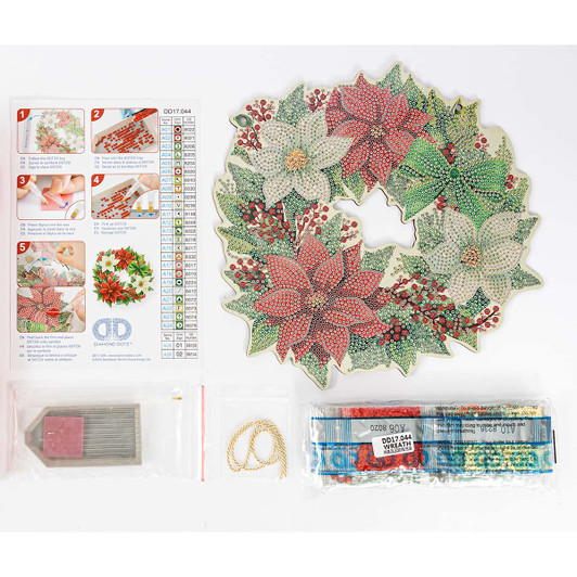Diamond Dotz Christmas Wreath Diamond Painting