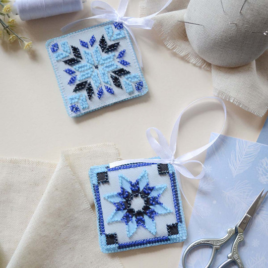 Abris Art Winter Vibes Bead Embroidery Kit