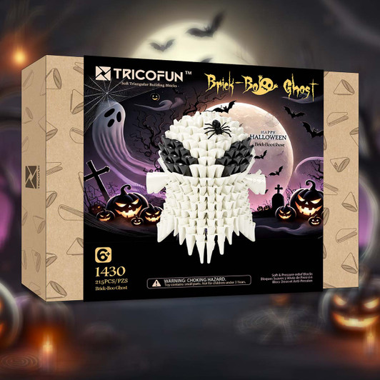 TRICOFUN  Brick Boo Ghost Building Kit Model