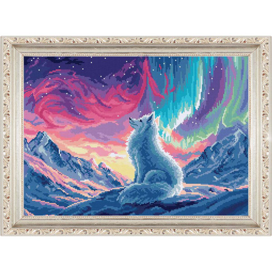 Letistitch Aurora Guardian Kit & Frame Counted Cross-Stitch Kit