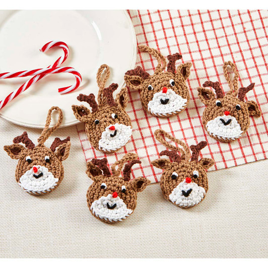 Herrschners Reindeer Cheer Ornaments Free Download