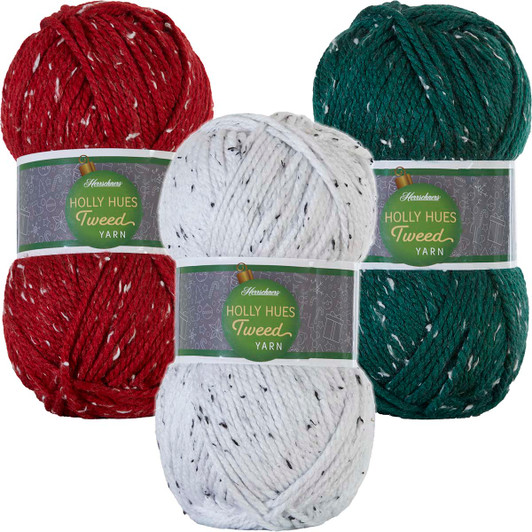 Herrschners Holly Hues Tweed Palette Yarn Pack