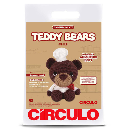 Circulo Amigurumi Teddy Bears Crochet Kit