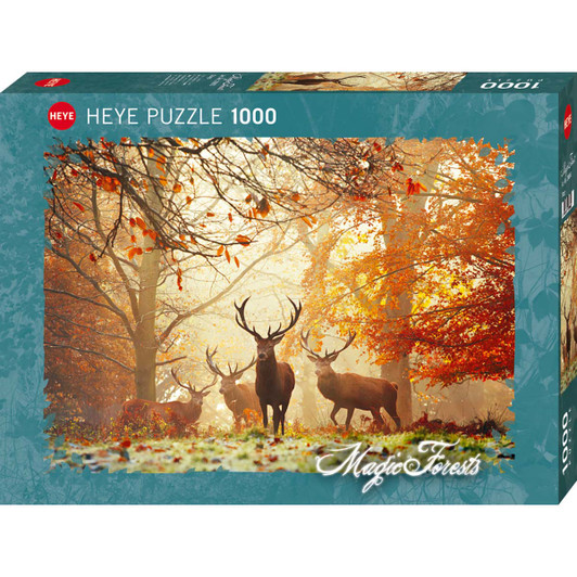 Heye  Magic Forests, Stags Jigsaw Puzzle