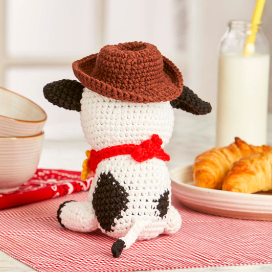 Herrschners Sheriff Moo Crochet Kit