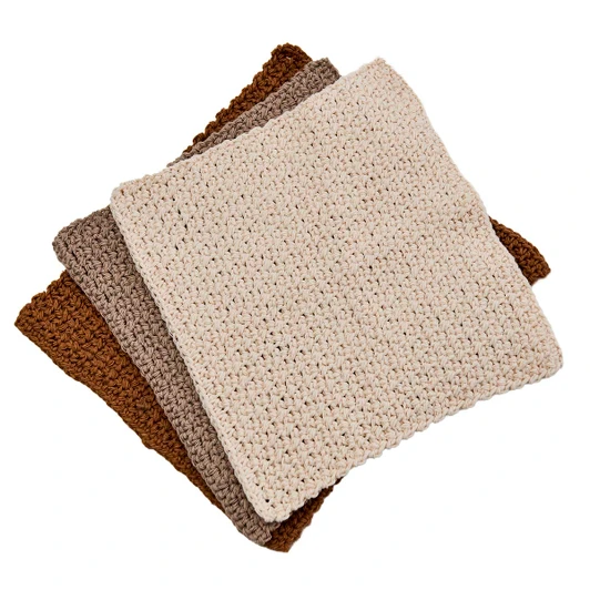 Premier Mesh Towel & Dishcloth Set Crochet Kit