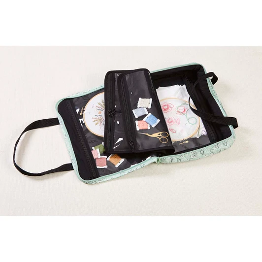 Herrschners Petite Paisley Quilted Craft Bag Accessory