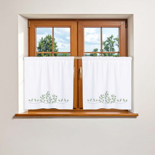 Herrschners Ivy Vines Curtains Thread Kit
